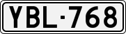License plate of Finland, Cars