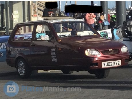 WJ02 KVZ, Reliant Robin