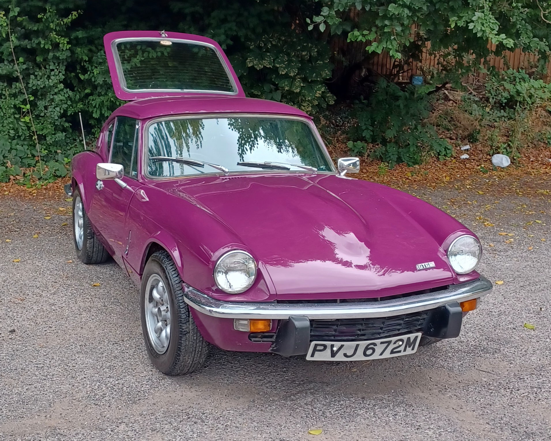 PVJ672M, Triumph GT6 