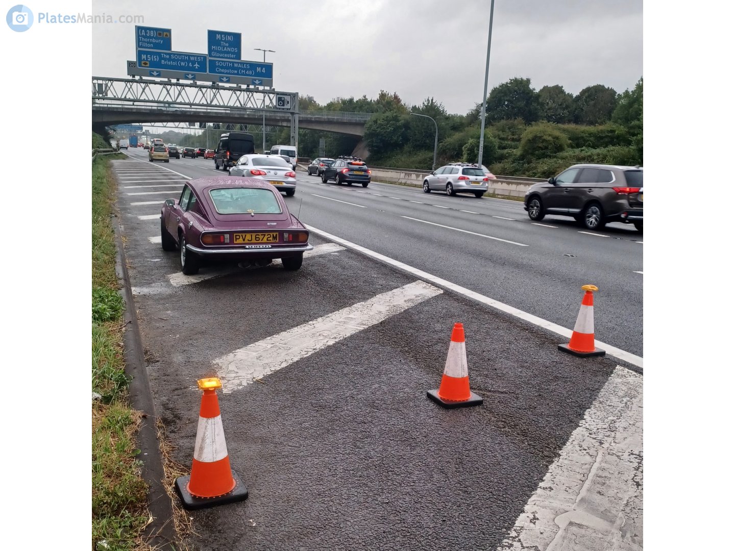 PVJ672M, Triumph GT6 