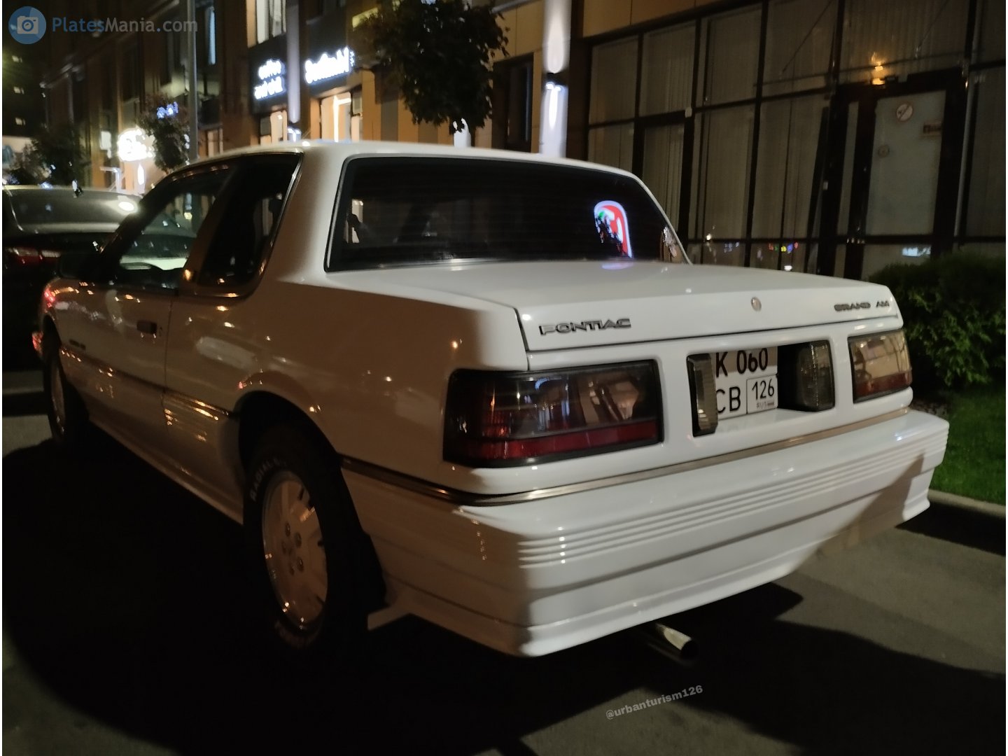 к 060 св 126, Pontiac Grand Am 3rd gen 2-door Coupé (N-body), 1984–1991