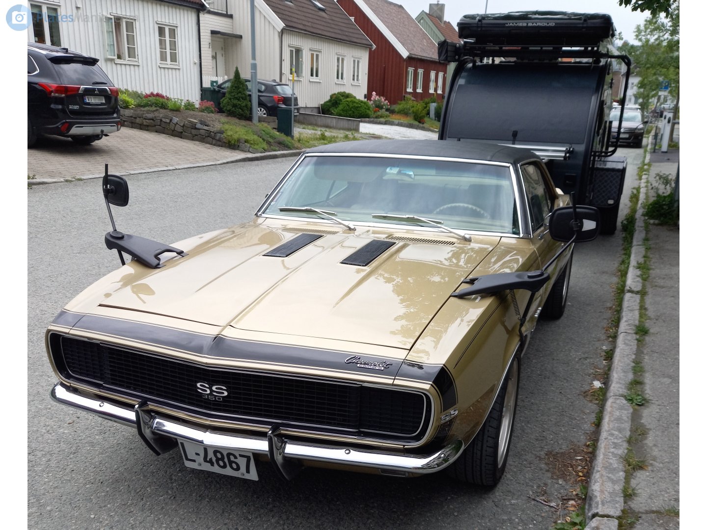 L-4867, Chevrolet Camaro 1st gen 1967/1968 Hardtop Coupé (F I), 1966–1968