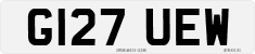 License plate of the United Kingdom, 1983 year system