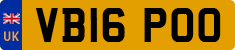 License plate of the United Kingdom, 2001 year system
