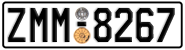 License plate of Greece, Cars