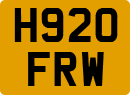 License plate of the United Kingdom, 1983 year system