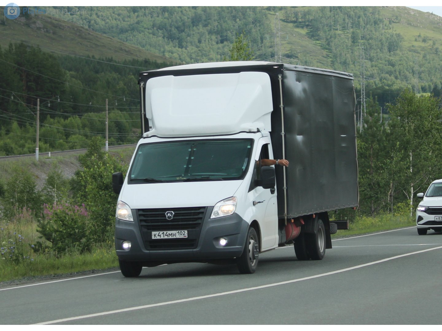 к 414 мн 102, GAZ ГАЗель Next Single Cab Truck (A21, A23, C41), 2013–