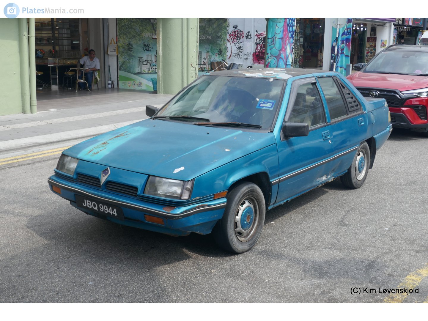 JBQ 9944, Proton Saga 1st gen Sedan (C21A/C22A), 1985–1992