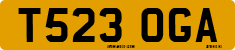 License plate of the United Kingdom, 1983 year system