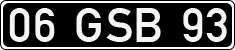 License plate of Turkey, Government and public administrations