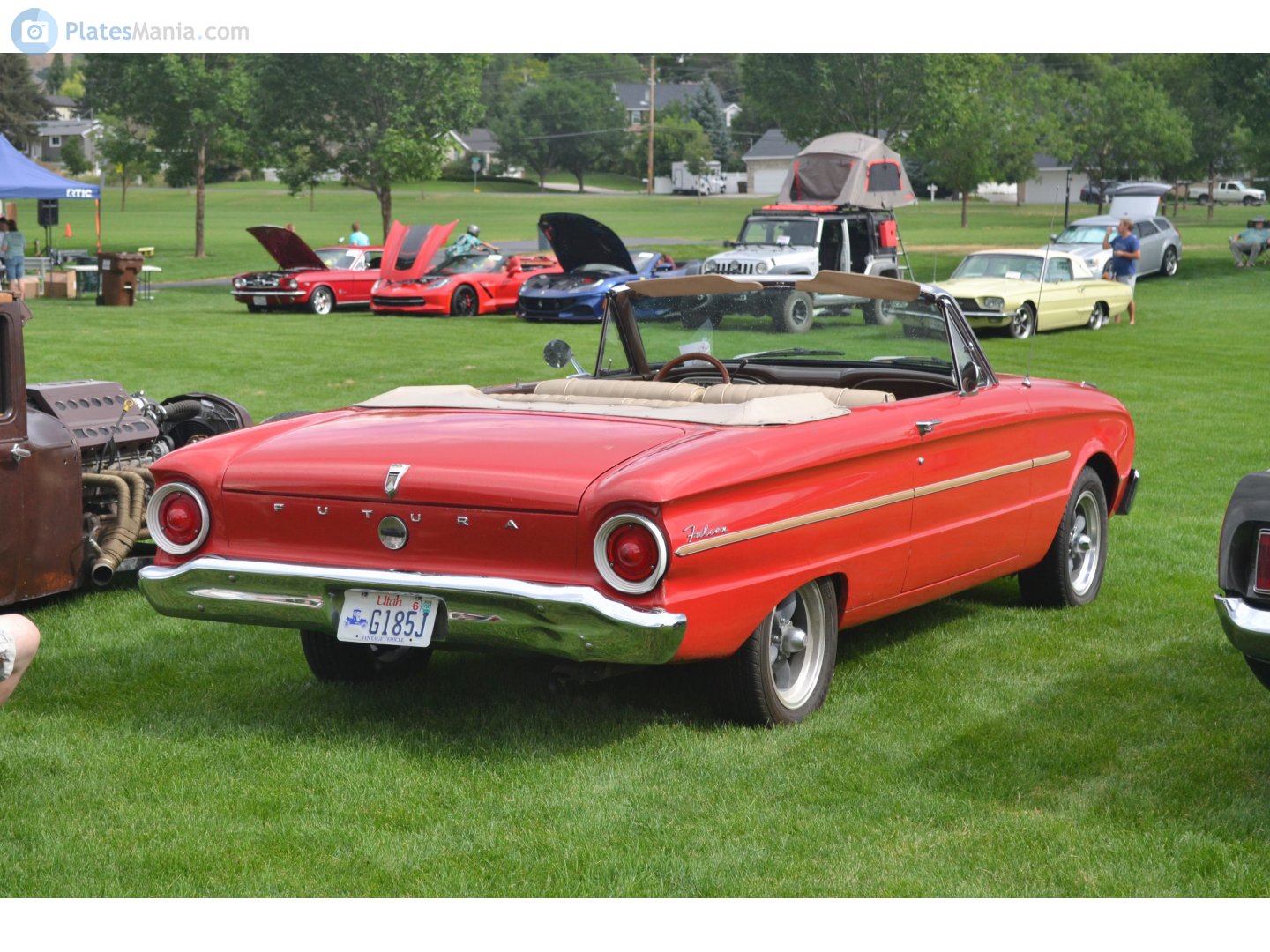 G185J, Ford Falcon 1st gen 2-door Convertible (76; NA-market), facelift, 1962–1963
