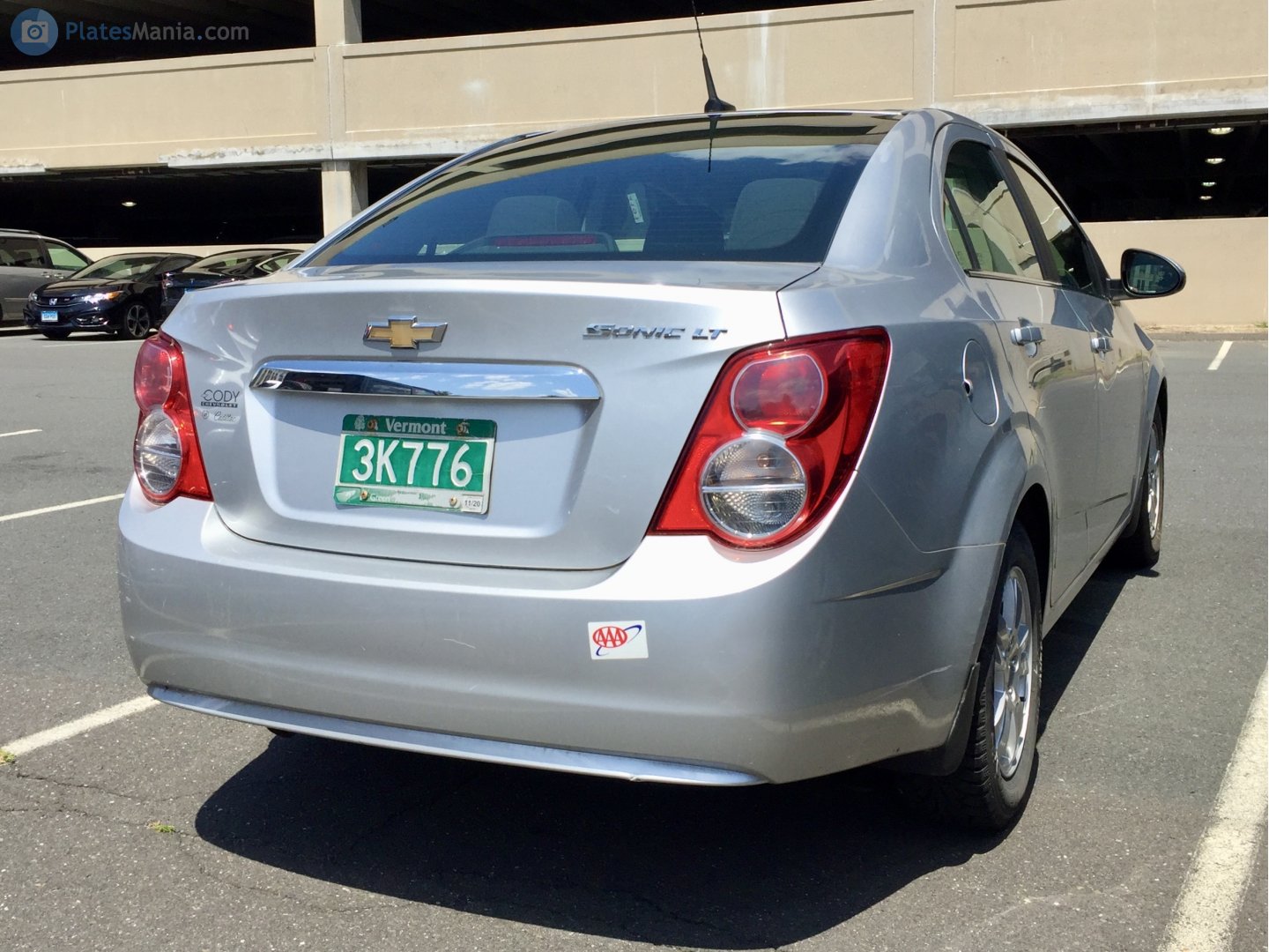 3K776, Chevrolet Sonic 1st gen Sedan (T300), 2011–2016