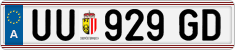 License plate of Austria, Regular plates