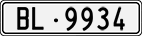 License plate of Switzerland, Cars
