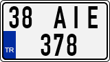 License plate of Turkey, Regular plates