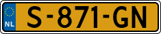 License plate of the Netherlands, Cars