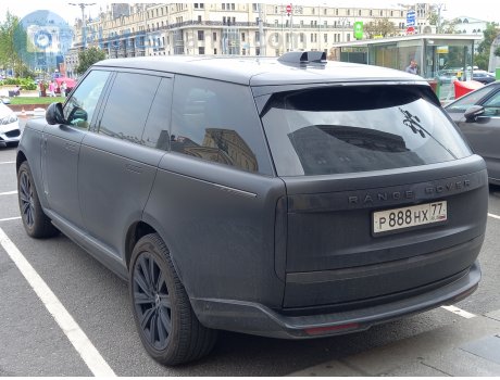 р888нх77, Land Rover Range Rover