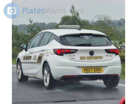 HG17 GOH, Vauxhall Astra