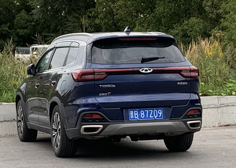 晋B·87Z09, Chery (Chirey) Tiggo 8 1st gen (T18), 2018–