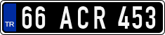 License plate of Turkey, Government and public administrations