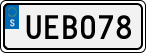 License plate of Sweden, Regular plates