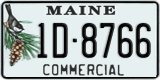 Maine, Commercial vehicles (1A-2345)