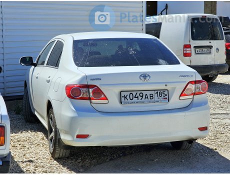 к049ав185, Toyota Corolla