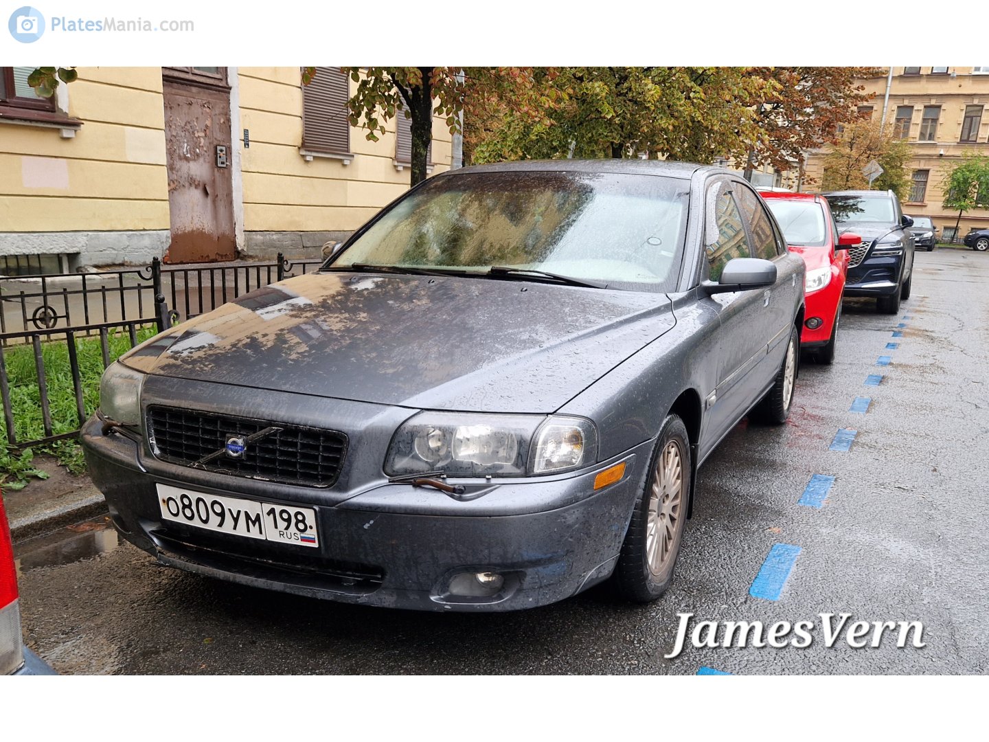о 809 ум 198, Volvo S80 1st gen (184), 1999–2006
