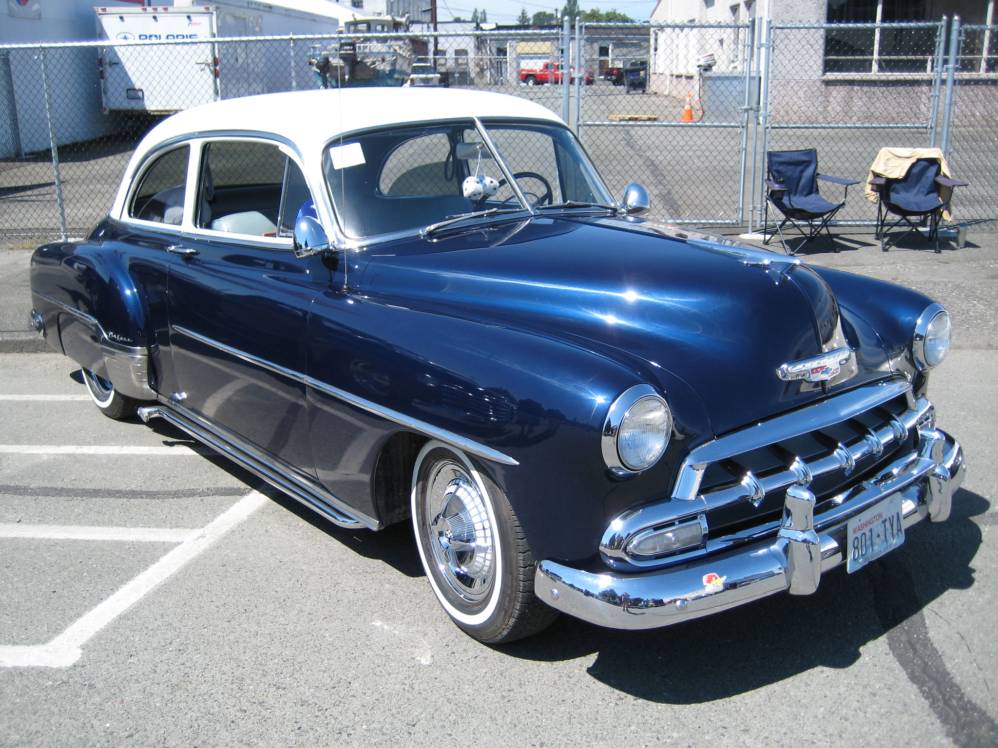 801-TYA, Chevrolet Deluxe 1st gen 2-door Sedan (1011; A-body), 1949–1952