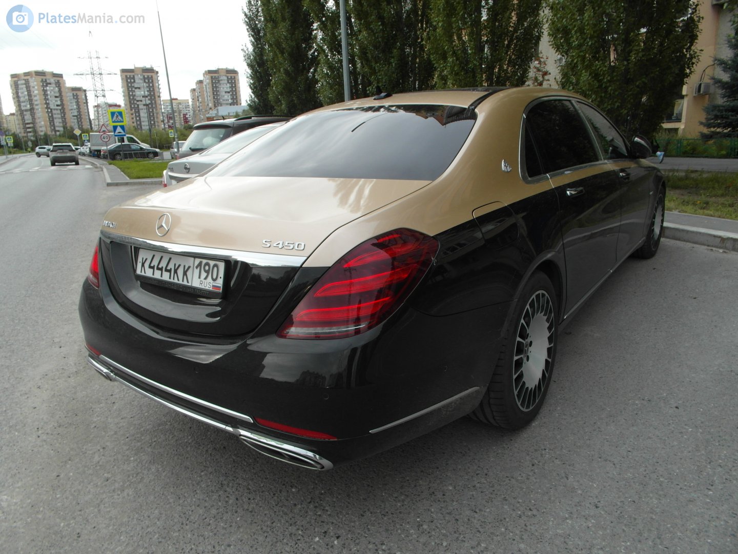 к 444 кк 190, Mercedes-Benz S-Klasse 8th gen Sedan (W222/V222), 2013–2020