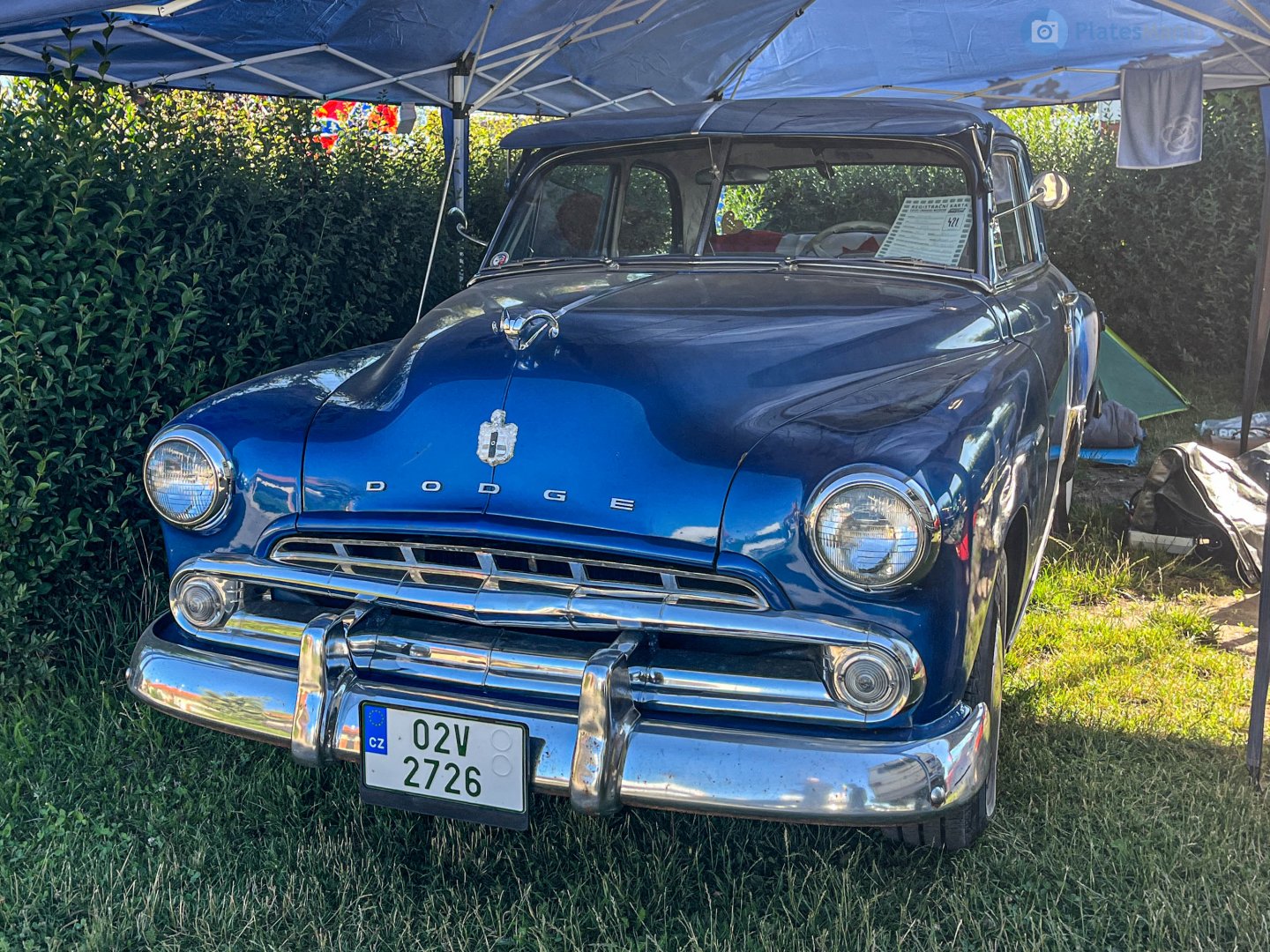 02V 2726, Dodge Coronet 1st gen 2-door Coupé (D30/D34/D42), 1949–1952
