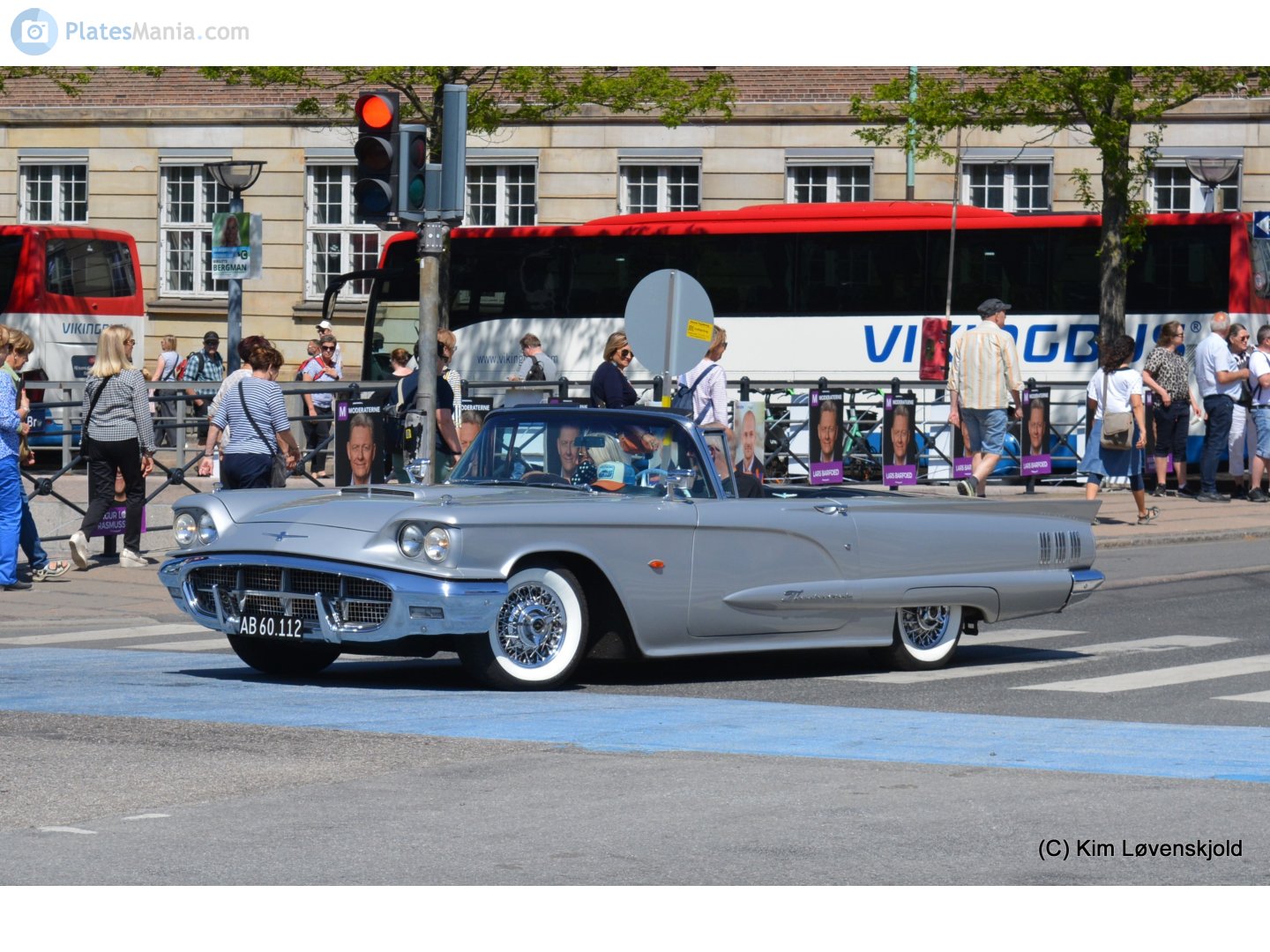 AB 60.112, Ford Thunderbird 2nd gen 1960 Convertible (76A), 2nd facelift, 1959–1960