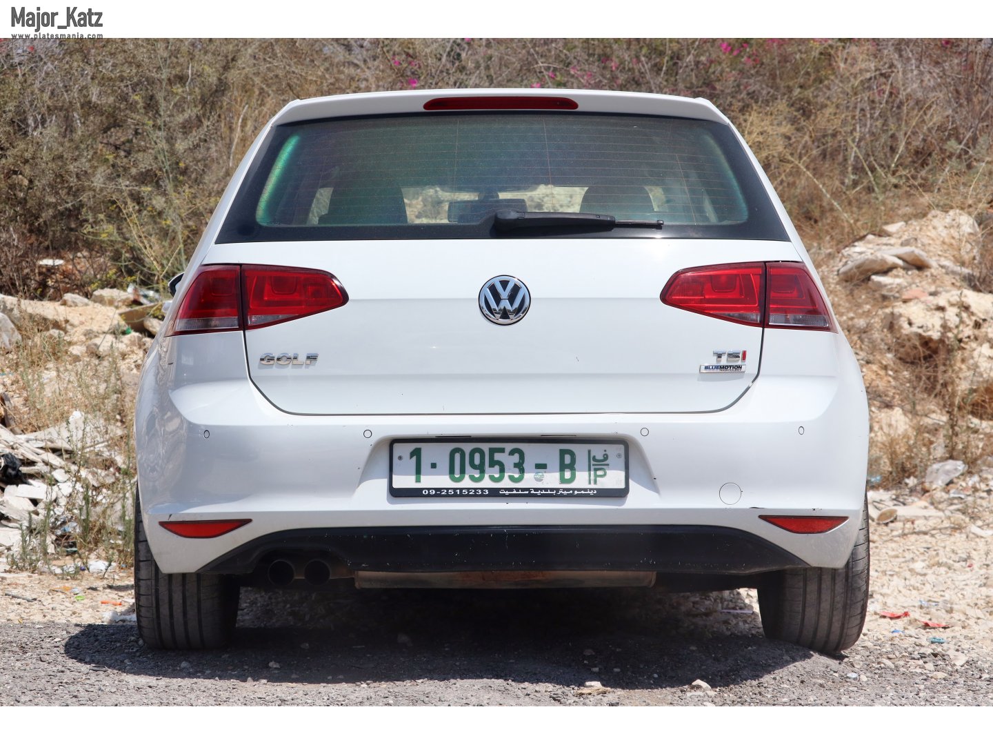1-0953-B, Volkswagen Golf 7th gen 5-door Hatch (5G), 2012–2017