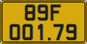 License plate of Vietnam, Commercial vehicles