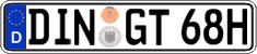 German license plate, Plates for oldtimers (type 