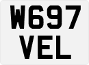 License plate of the United Kingdom, 1983 year system