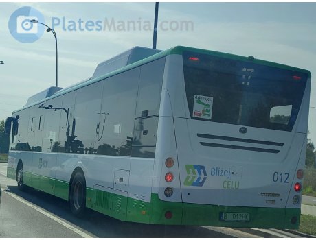 BI 012HK, Yutong E12