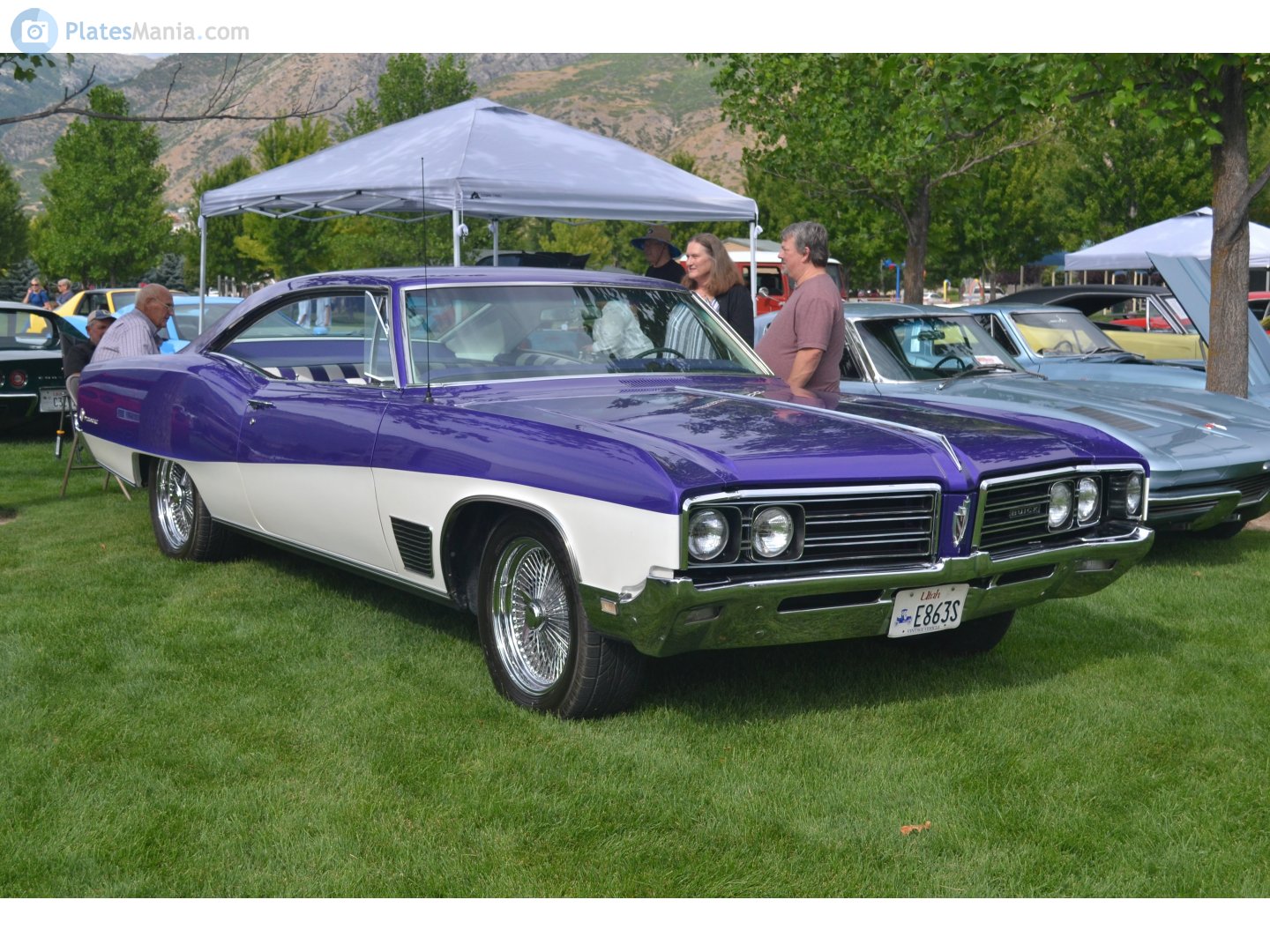 E863S, Buick Wildcat 2nd gen 1968 2-door Hardtop (46487/46687; B-body), 3rd facelift, 1967–1968