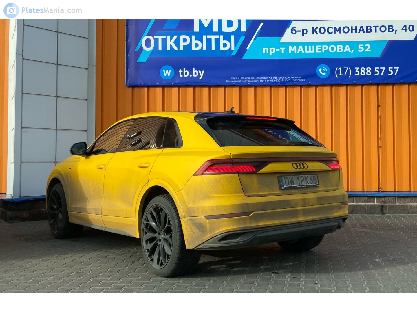 DW 1PK68, Audi Q8 1st gen (4MN), 2018–2023