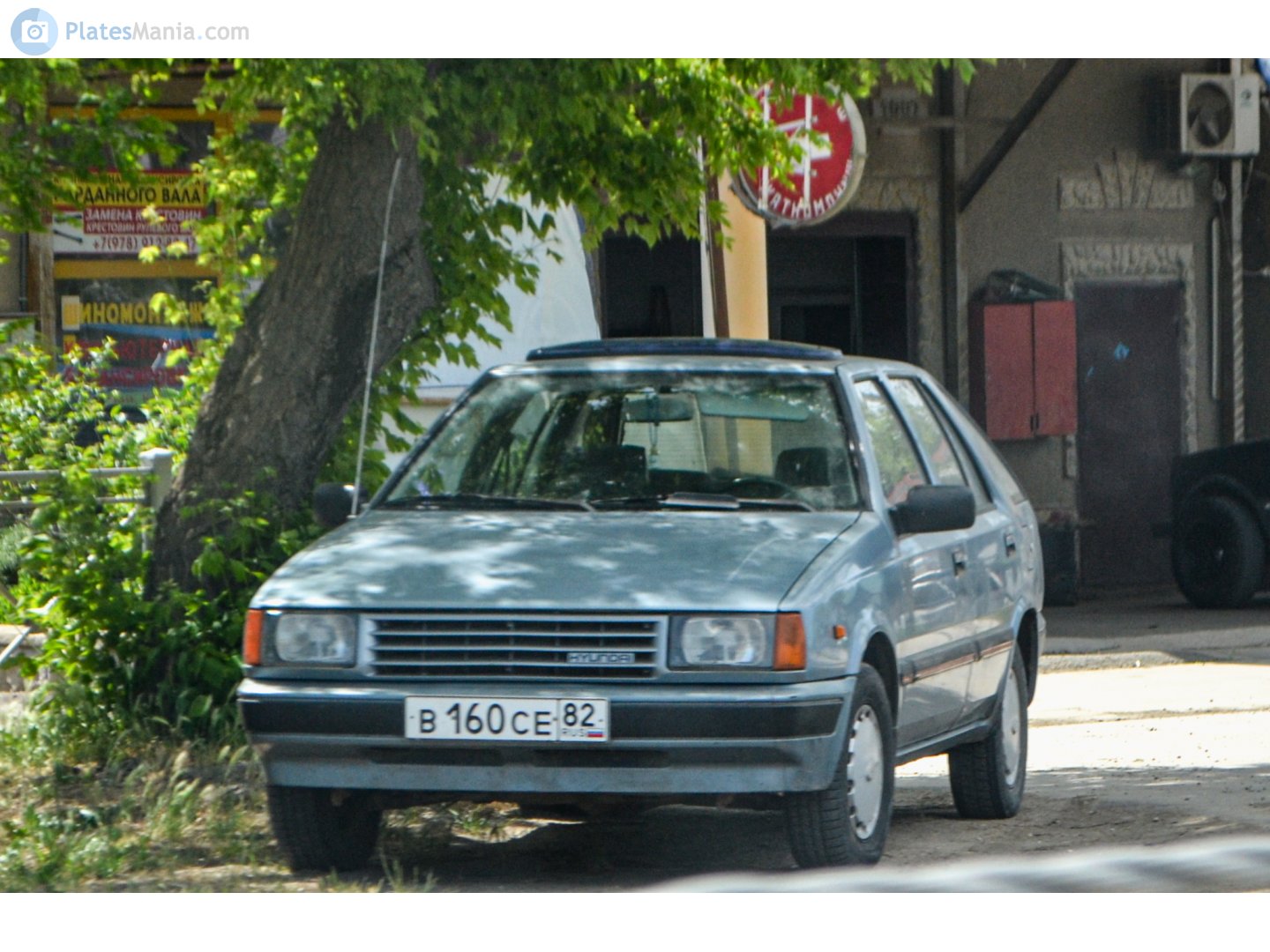 в 160 се 82, Hyundai Pony 3rd gen 5-door Hatch (X1; EU-market), 1985–1989