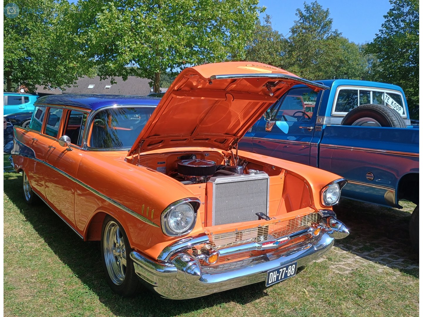DH-77-88, Chevrolet 210 2nd gen 1957 5-door Station Wagon (2119-1062; A-body), 2nd facelift, 1956–1957