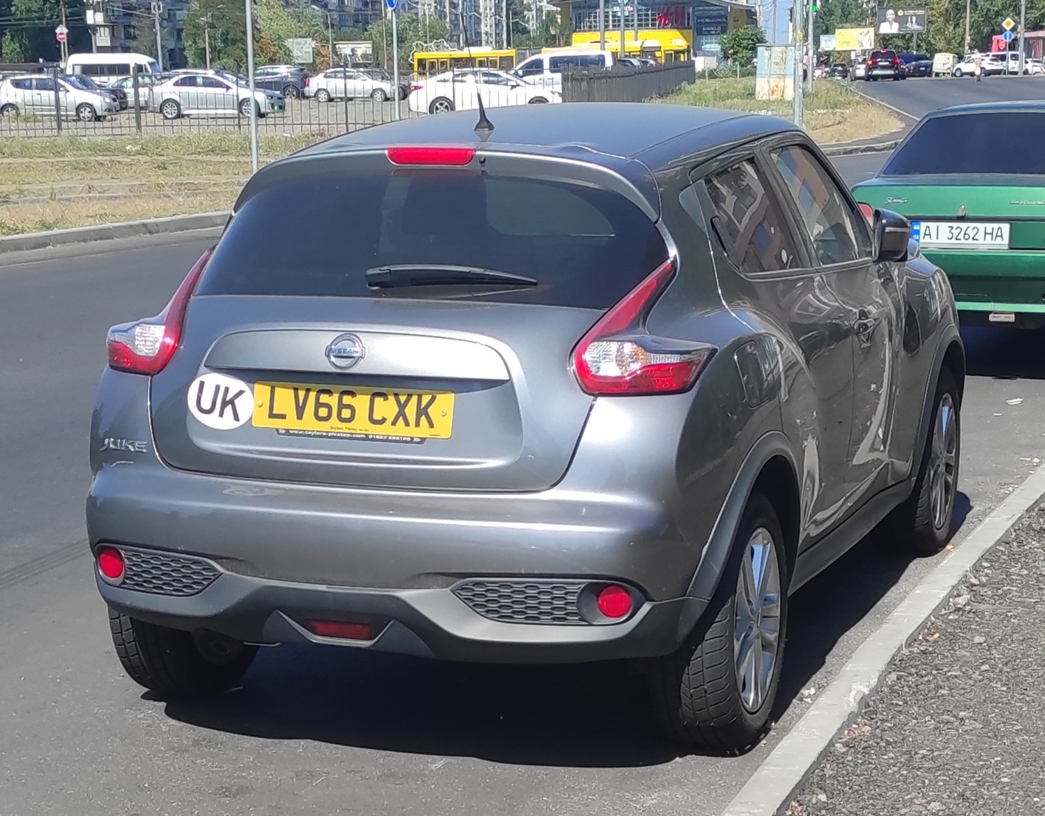 LV66CXK, Nissan Juke 1st gen (F15), facelift, 2014–2019