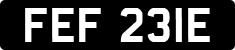 License plate of the United Kingdom, 1963 year system