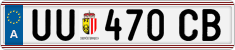 License plate of Austria, Regular plates