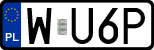 License plates of Poland, Regular car plates