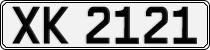 License plate of Norway, Trailers, motorcycles, special vehicles