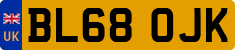 License plate of the United Kingdom, 2001 year system