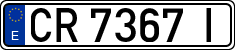 License plates of Spain, 1971 year series