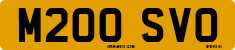 License plate of the United Kingdom, 1983 year system