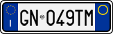 License plate of Italy, Cars (1994 year series)